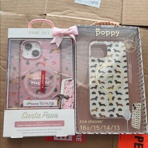 Dachshund iPhone 14/15/13 Case Bundle